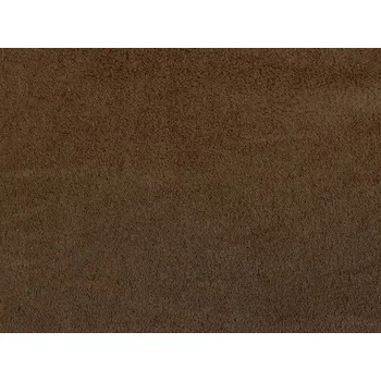 Látka ekologický semiš 175 g/m2 šířka 150 cm hnědá