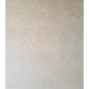 Tapeta SVĚTLE BÉŽOVÁ TAPETA OZDOBNÝ VZOR DO OBÝVACÍHO POKOJE