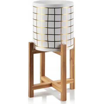 Květináč Obal Na Květináč 40 x 22 cm keramika vícebarevný