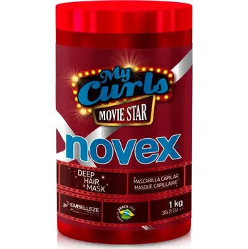 Vlasová regenerace Novex My Curls Movie Star 1 kg maska na vlasy pro kudrnaté vlasy