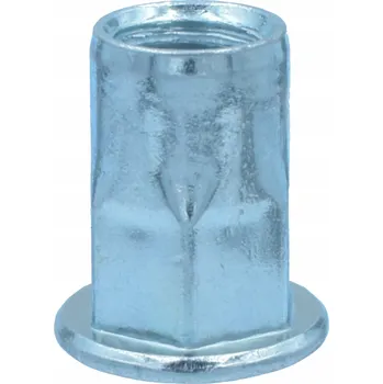 Matice M6 NÍZKÁ ŠESTIHRANNÁ MATICE S VÁLCOVOU PLOCHOU 10 KS