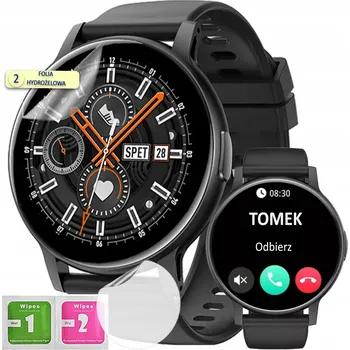 Hodinky HODINKY CHYTRÉ HODINKY POLSKÉ MENU HOVORY SPORT CHYTRÉ HODINKY ČERNÉ WATCH PRO