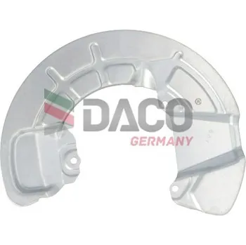 Brzdový kotouč Ochranný plech proti rozstřikování, brzdový kotouč DACO 614105