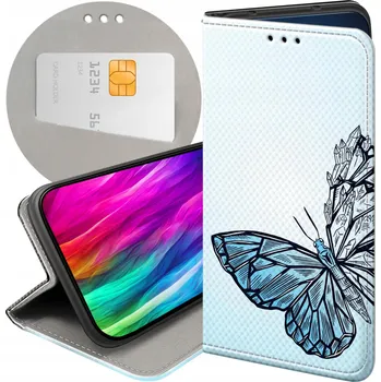 Pouzdro na mobilní telefon Flipové pouzdro Hello Case pro Motorola Edge 60 Fusion, modré