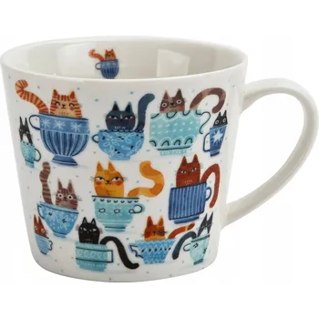 Hrnek Duo Kočičí svět Kotyw porcelán 610 ml