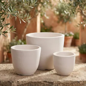 Obal na květináč Květináč MONDEX 21 × 19,5 cm krémový