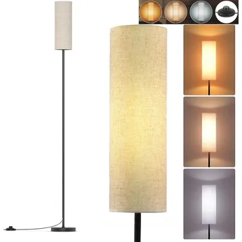 Stojací lampa 164 cm, Stojací lampa do obýváku, Moderní, 3000–6500 K, Stmívatelná