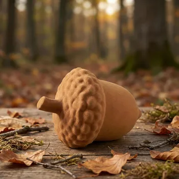 Figura žalud MONDEX MAVE 20×14×15 cm hnědá