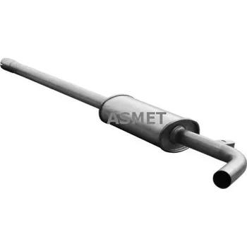 Tlumič výfuku Střední tlumič výfuku ASMET 10.135