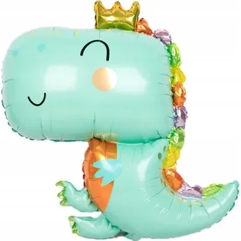 Balónek 3D fóliový balónek Hopki dinosaurus 74x90 cm