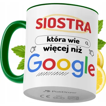 Hrnek Polidraw Hrnek Polidraw pro sestru keramika 330 ml