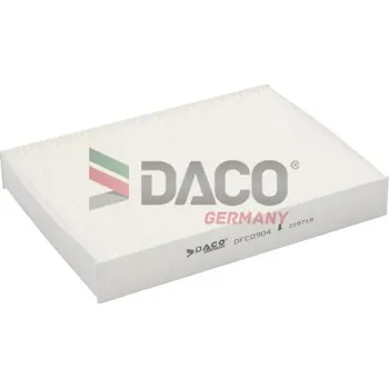 Ventilátor topení a klimatizace Filtr, vzduch v interiéru DACO DFC0904