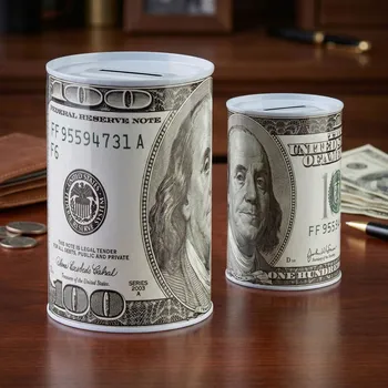 Pokladnička Pokladnička vzor dolar MONDEX ADI 8 × 8 × 12,5 cm