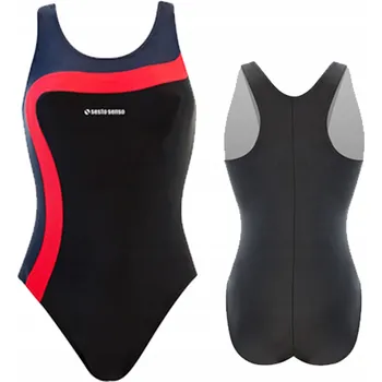 Dámské plavky Sesto Senso jednodílné plavky, vícebarevné, velikost XL