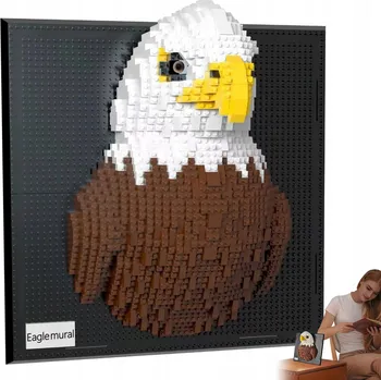 ostatní stavebnice Stavebnice Orel, Mural Eagle, Dekorace do domu/kanceláře, 1924 Ks