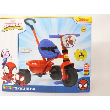 Dětská tříkolka Tříkolka Smoby Be Fun červená, modrá