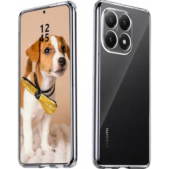 Pouzdro na mobilní telefon PRŮHLEDNÉ KŘIŠŤÁLOVÉ TEKUTINOVÉ POUZDRO PRO XIAOMI 15T 5G 2X SKLO