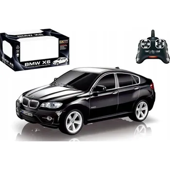 RC model auta Kreativní Auto Na Dálkové Ovládání BMW X6 Černé Vozidlo Ovladač Světlo