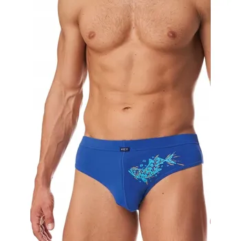 Slipy Pánské slipy KEY MPP-257 A23, 2-balení, bambusová směs barev M