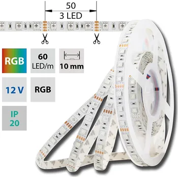 LED páska McLED ML-123.601.60.2 12V RGB 50 m