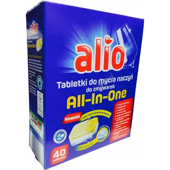 Tableta do myčky Tablety do myčky ALIO kapsle v fólii ALL IN ONE 7v1 40 ks