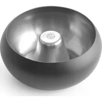 Popelník POPELNÍK S ODNÍMATELNÝM OKRAJEM NEREZOVÁ OCEL ČERNÝ 10.5 CM HENDI