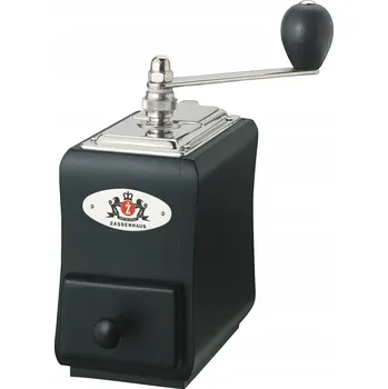 Příprava kávy Ruční mlýnek Zassenhaus dřevo 40 g černý