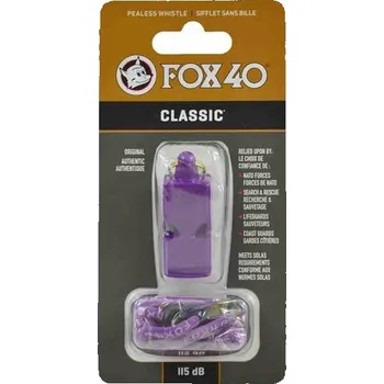 Fox 40 Classic bezpečnostní Píšťalka - 115 DB, FIALOVÁ