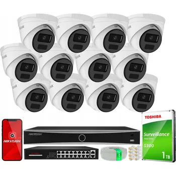 IP kamera Sada pro monitorování Hikvision DS-7616NXI-K2/16P(D)+IPCAM-T4-P+UTP60