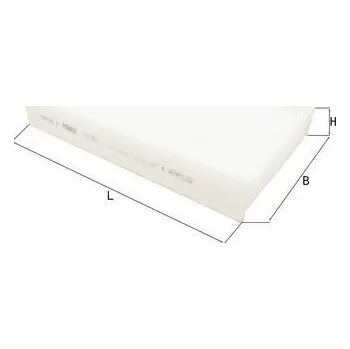 Ventilátor topení a klimatizace Filtr, vzduch v interiéru MAHLE LA 811