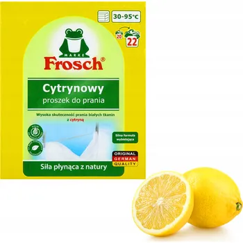 Prací prášek Univerzální prací prášek Frosch s vůní citronu 1,35 kg