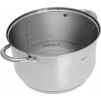 Sada nádobí Sada hrnců Kinghoff 4906131589215 nerezová ocel 10 ks.