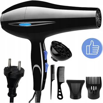 Fén VÝKONNÝ FÉN NA VLASY S IONIZACÍ DIFUZÉR TRYSKA STUDENÝ VZDUCH