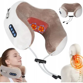 Masážní přístroj Masážní Polštář na krk, Multifunkční elektrický masážní Polštář na krk