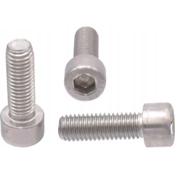 Šroub M8X30 ŠROUB S VÁLCOVOU HLAVOU, IMBUSOVÝ, NEREZOVÝ ŠROUBY 3 KS