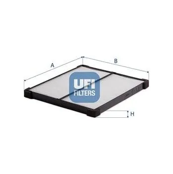 Klimatizace automobilu Filtr, vzduch v interiéru UFI 53.570.00