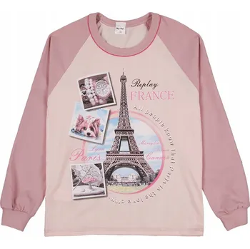 Dívčí pyžamo, pudrové, Paříž, Tup Tup, vel. 12