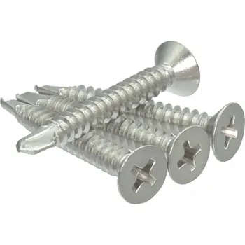 Šroub 3,9x25 Samořezné nerezové šrouby do plechu, 10 ks