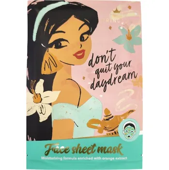 Pleťová maska Pleťová Maska v Plátýnku Hydratační Pomeranč Disney Princess 23 ml