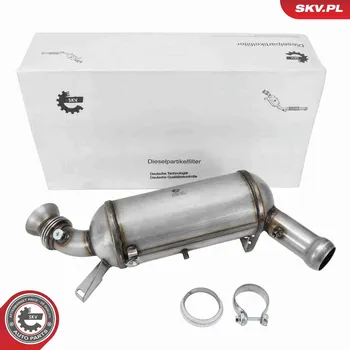 Filtr pevných částic Filtr sazových částic, výfukový systém ESEN SKV 62SKV531