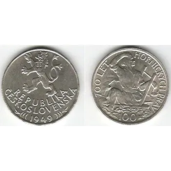 1949 - Stříbrná mince Jihlavské horní právo - b.k.