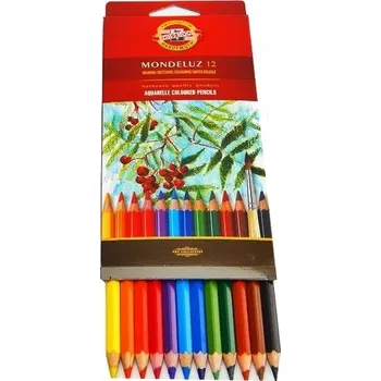 Kresba Akvarelové Pastelky Mondeluz 12 barev Koh-i-noor