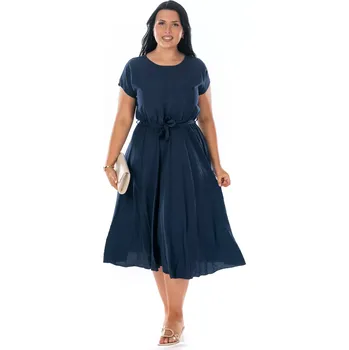 Dámské šaty Dámské šaty SILVIA 46 Tmavě modrá