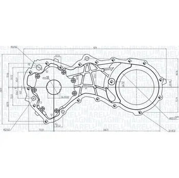 Motor automobilu Olejové čerpadlo MAGNETI MARELLI 351516000050