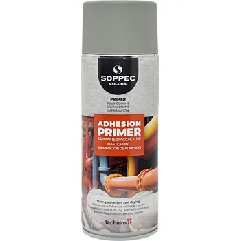 Barva ve spreji Soppec Průmyslový Základní Nátěr Šedý sprej na kov 400 ml
