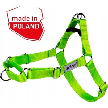 Postroj pro psa Amiplay Nastavitelné postroje EASY GO Samba L Zelené