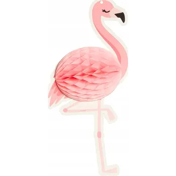 Obraz Závěsná dekorace Rozeta Plameňák Havaj