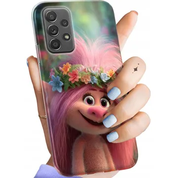 Pouzdro na mobilní telefon Pouzdro zadní kryt Hello Case pro Samsung Galaxy A52/A52 5G vícebarevné