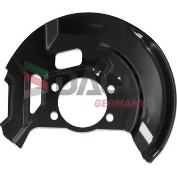 Brzdový kotouč Ochranný plech proti rozstřikování, brzdový kotouč DACO 612606