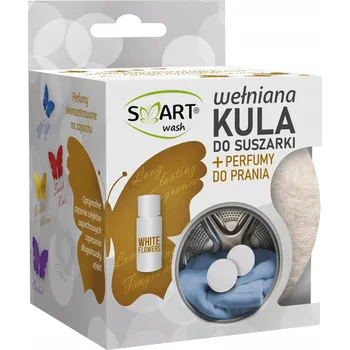 Aviváž SMART wash vlněná koule do sušičky + Parfém do prádla White Flowers 20ml